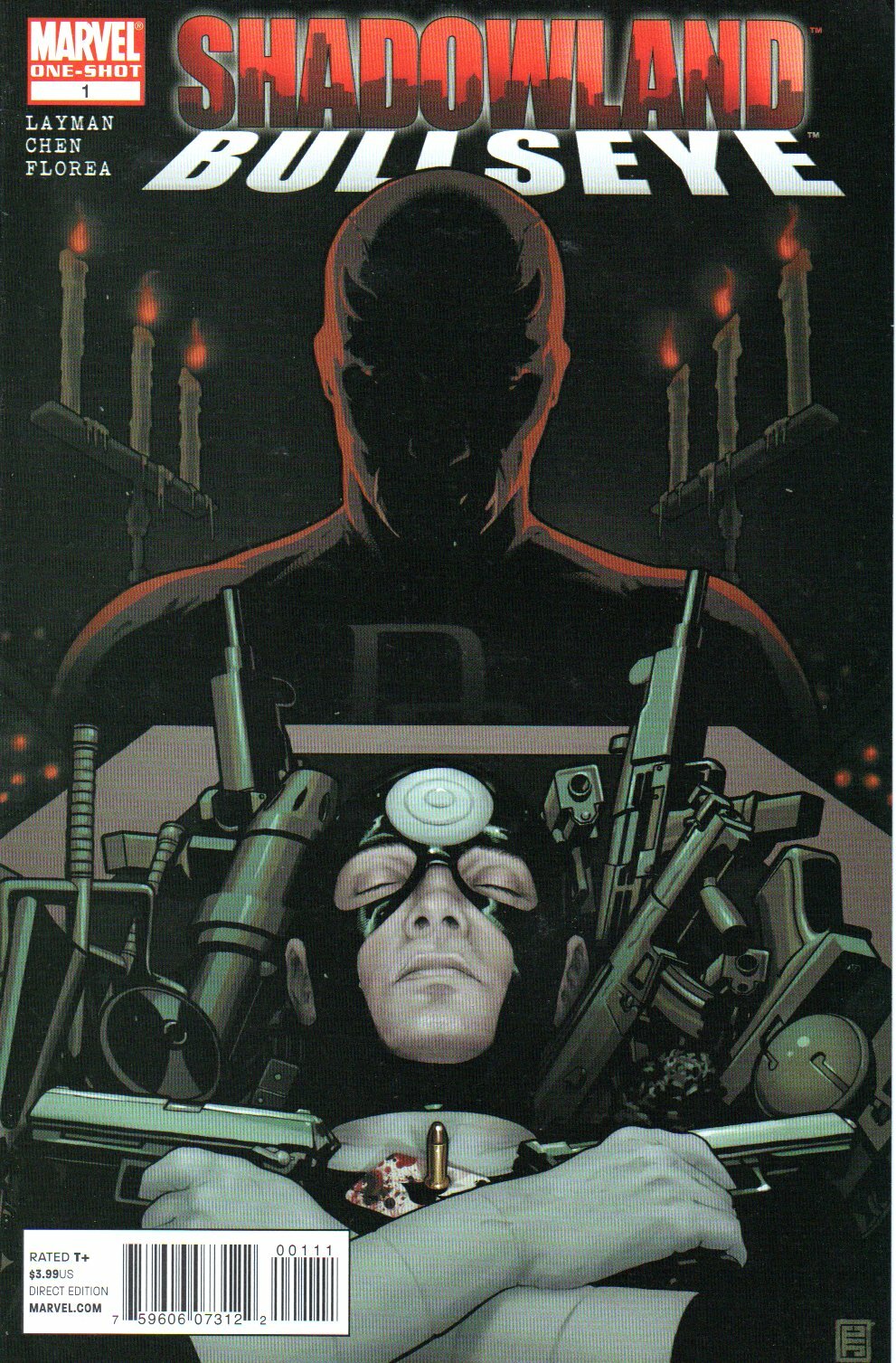 SHADOWLAND BULLSEYE (2010) #1 - NM/MINT Back Issue