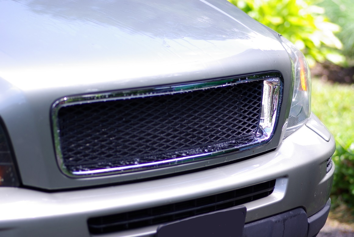 Shkalacar Links, voorzijde, onder, bumper, rooster, ABS mistlampgrill