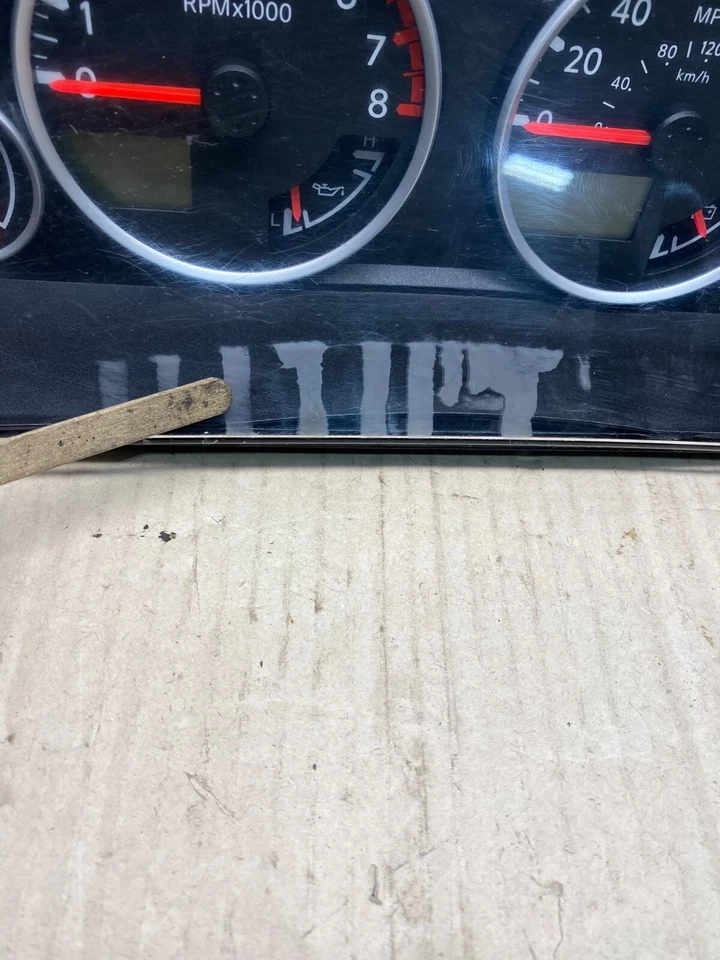 Nissan Pathfinder 2005 2006 2007 velocímetro calibre de grupo O3425 OEM DG Foto 2 de 4