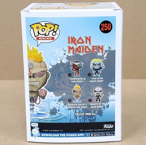 Funko Pop! Rocks #250 - Iron Maiden - "Seventh Son of a Seventh Son Eddie" - Picture 2 of 4