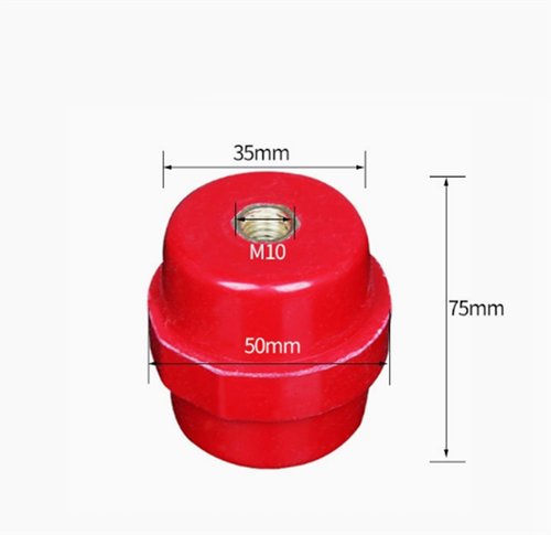 SM M5-M10 Brass Thread Standoff Insulated Spacers Bus Bar Insulator BMC Red - Picture 17 of 25