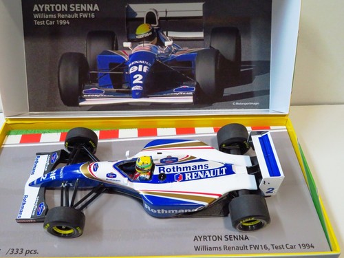 Ayrton Senna Williams Renault FW16 Testcar 1994 1:18 NEU Formel 1 - Bild 2 von 10