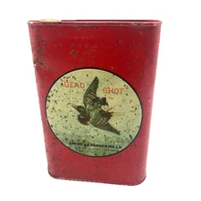 American Powder Mills Dead Shot Empty Tin Sporting Powder Boston FG