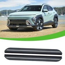 2 Stück Trittbrett Seitenschritt Nervenleiste für Hyundai KONA SX2 2024 2025