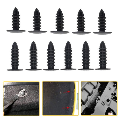 40x Car Retainer Rivet Push Pin 5/6/7/8mm Trunk Roof Trim Fastener Clips Nylon - Picture 11 of 12