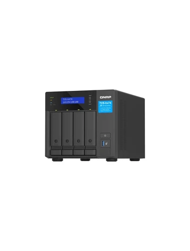 QNAP TVS-h474-PT-8G-US 4 Bay High-Speed Desktop NAS with Intel Pentium Gold 2...
