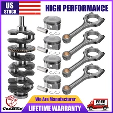 Engine Crankshaft / Con Rods /Pistons w/ Rings For Toyota Camry 2AZFE 2AZ 2.4L
