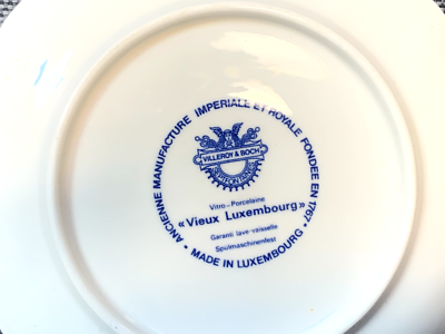 Lot De 5 Tasses à Café Villeroy & Boch Vintage - Fabriqué Au Luxembourg - Marron