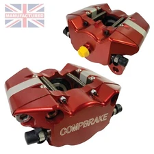 COMPBRAKE PRO RACE 17 [KIT-CAR & MOTORBIKE CALIPERS] 2-PISTON REAR [REDPAIR]