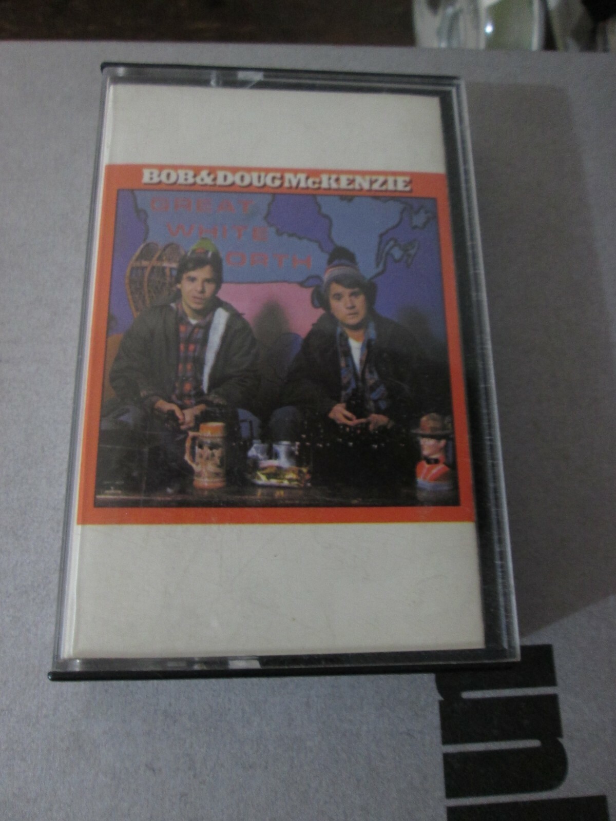 Bob & Doug McKenzie Great White North Cassette Tape 1981 Geddy Lee Rush Take Off