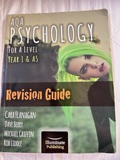 AQA Psychology A level Year 1 and AS Revision guide