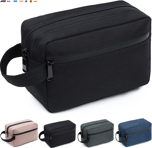 Travel Toiletry Bag for Women and Men, Water-Resistant Shaving Bag for Toiletrie