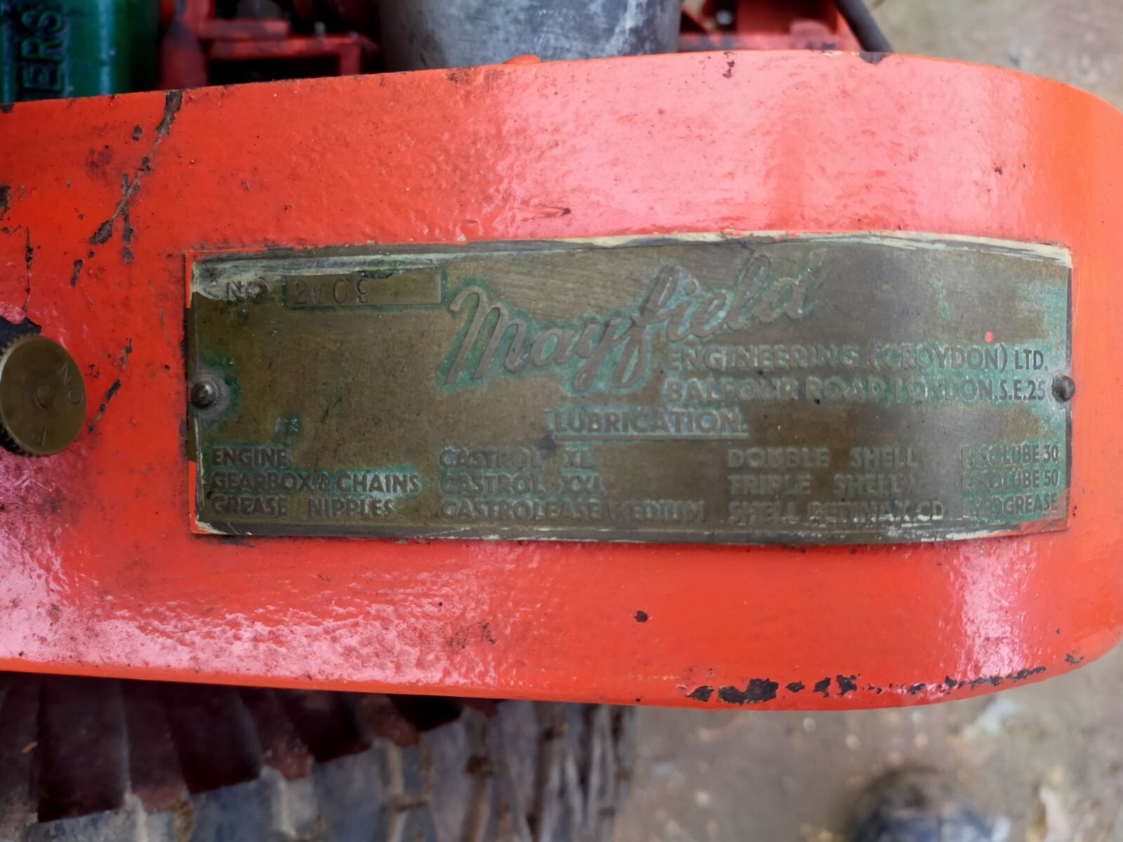 Mayfield Mk10 Garden Tractor Cylinder Mower Attachment eBay
