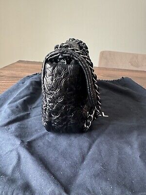 Chanel Rock In Moscow Flap Bag Black Silver Hardware Classic Chanel Rock In Moscow Flap Bag Black Silver Hardware Classic