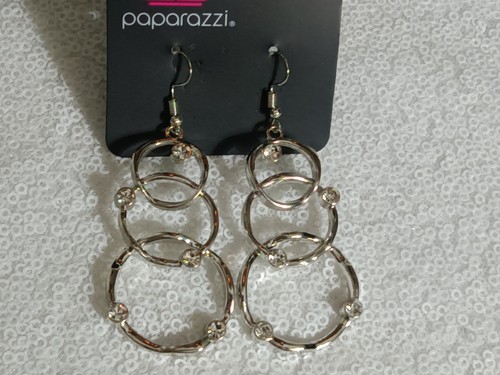 Paparazzi Jewelry New Revolving Radiance White Rhinestones Earrings ...