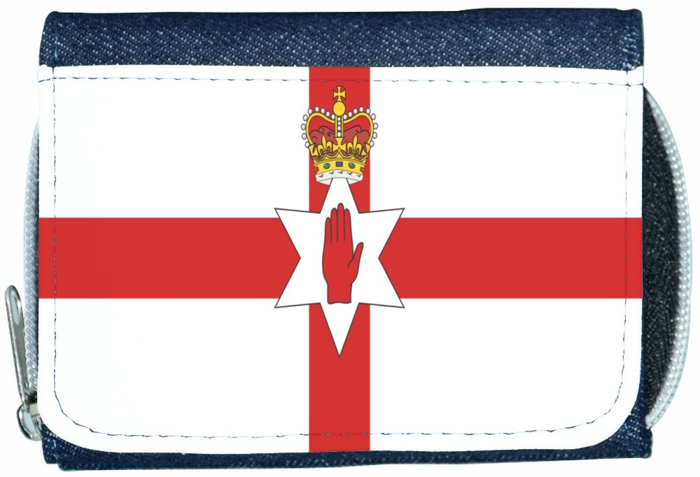 Northern Ireland Flag Denim Wallet