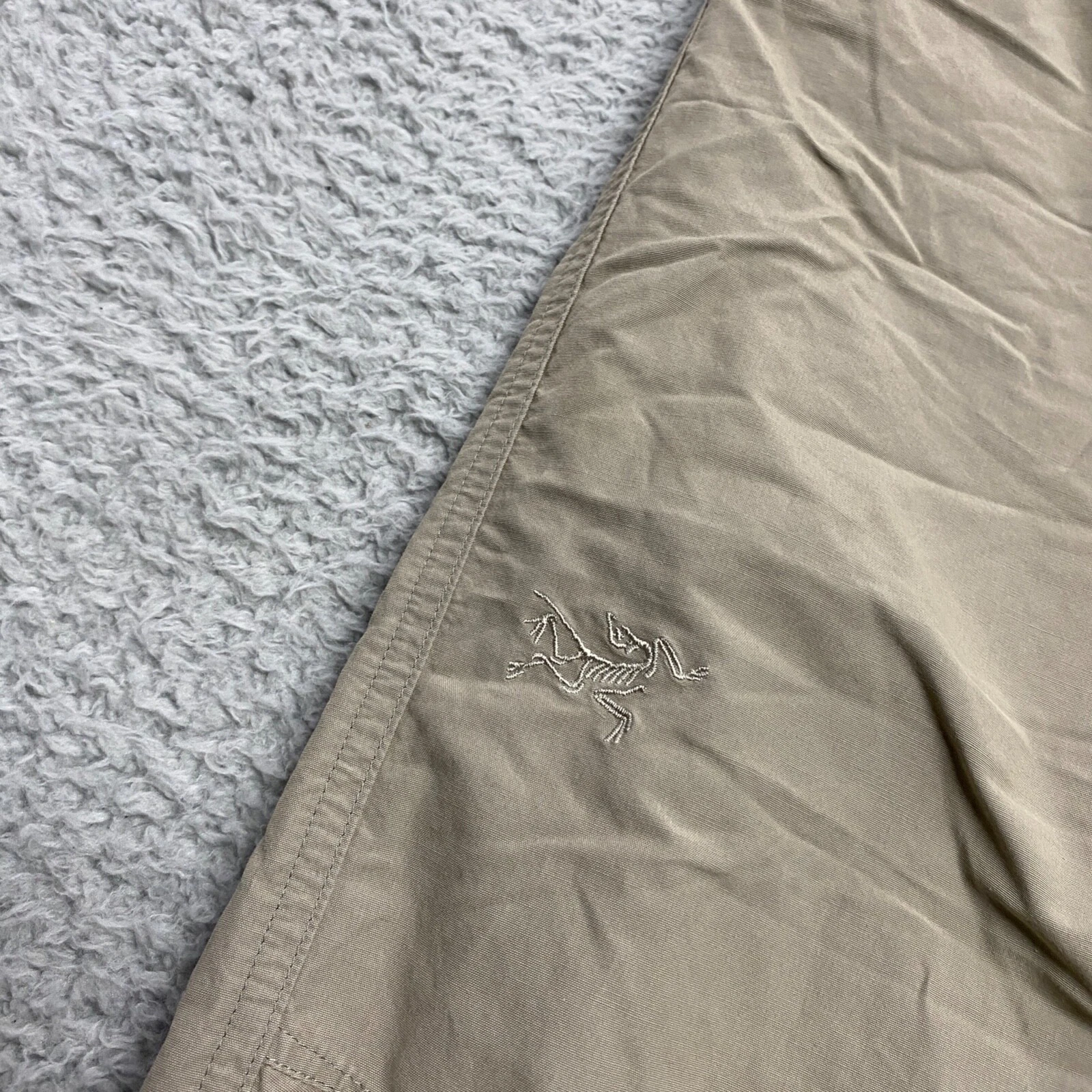 arcteryx cotton blend hiking outdoor pants