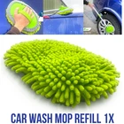 Microfiber Car Wash Mop Replacement Refill Soft Cleaning Head Brush