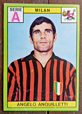 1968/69 Panini Football Figure in Milan with Anquilletti