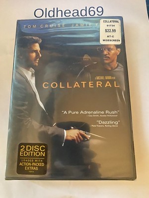 Collateral (DVD, 2004, 2-Disc Set) Widescreen Brand New Sealed