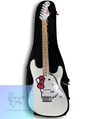 Squier Hello Kitty Stratocaster Limited White