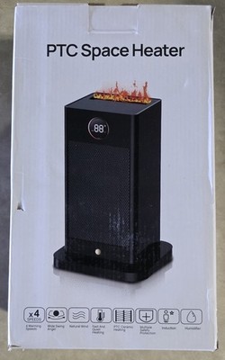 Space Heater Portable,1500W PTC Ceramic Space Heater/Humidifier 