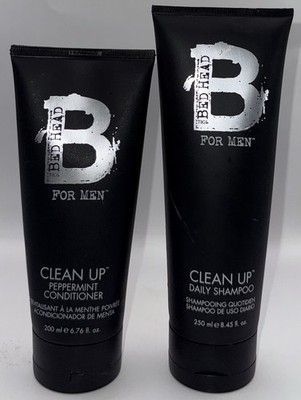 TIGI Bed Head Clean Up Daily Shampoo & Peppermint Conditioner For Men 8.4 & 6.7k