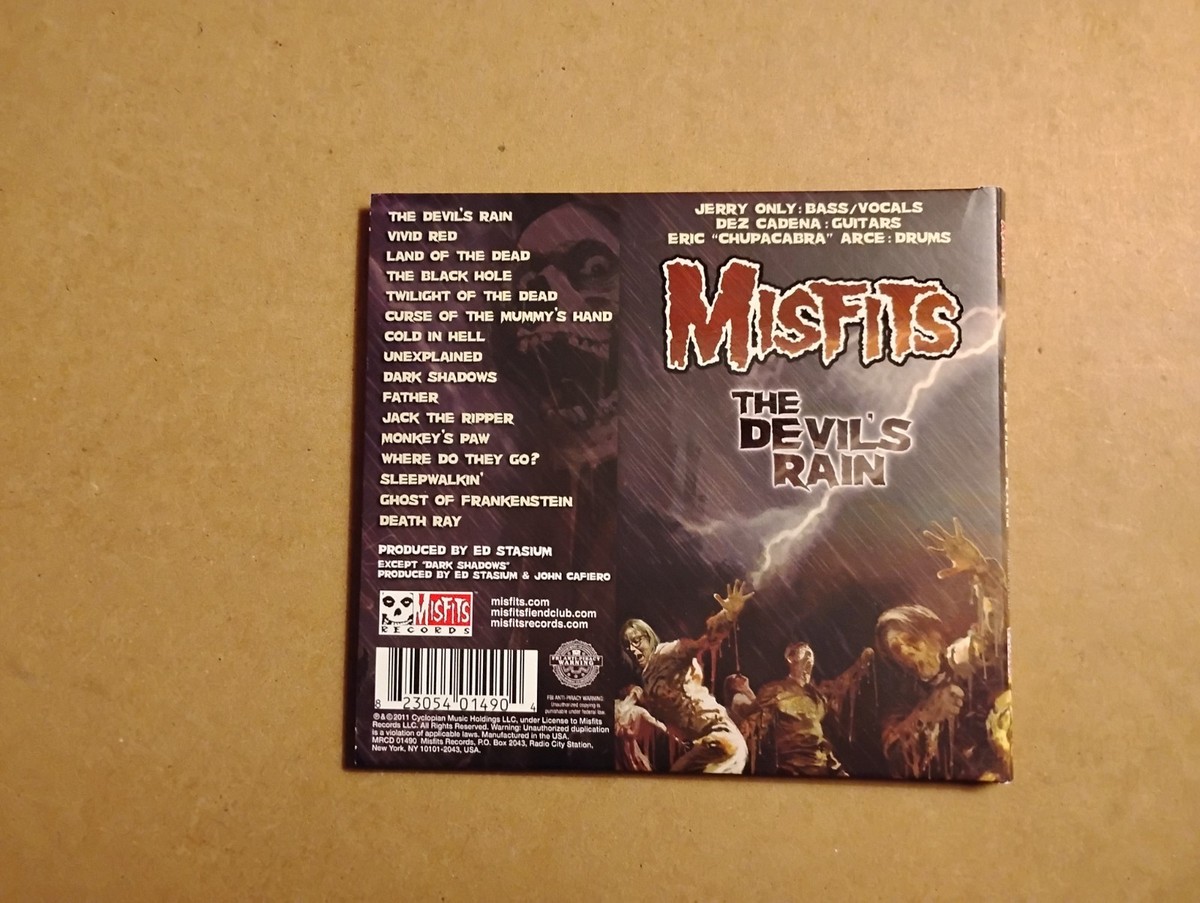 The Devil's Rain by Misfits (CD, 2011) 823054014904| eBay