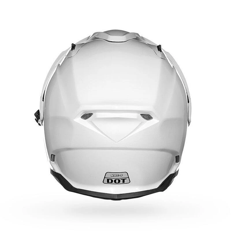 Bell Helmets Pearl White Mag-9 Helmet ( Size L / Large ) - Image 4 of 4