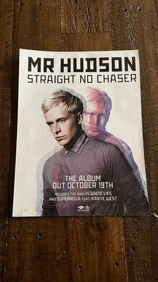 MR HUDSON STRAIGHT NO CHASER album ad | 2009 Q Magazine cutout (1 page)