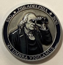 FBI Philadelphia Division SSG / SOG challenge coin