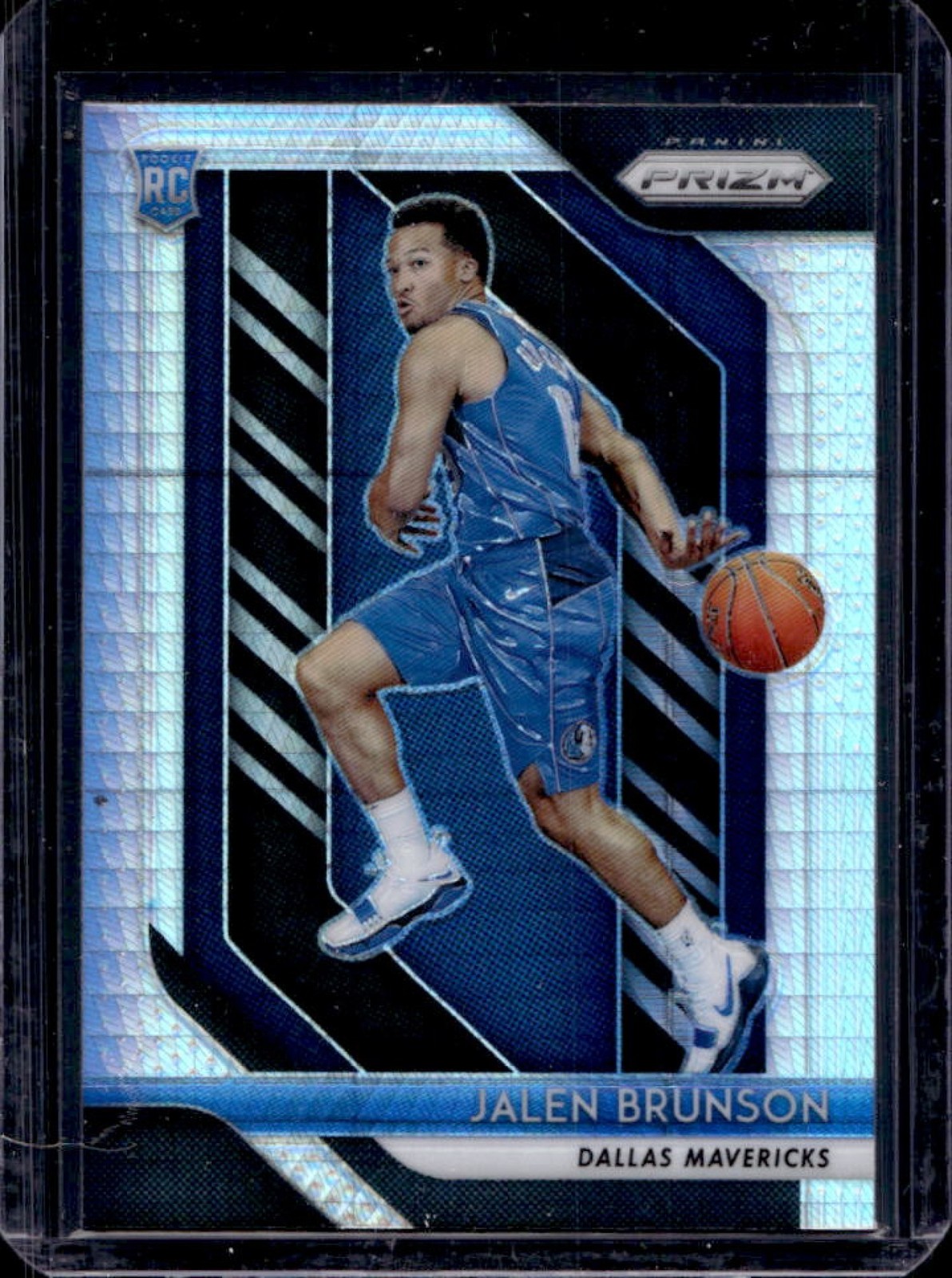 2018-19 Prizm Jalen Brunson RC Prizms Hyper Rookie #250 Mavericks