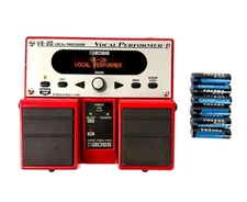 Boss VE-20 Vocal Performer Processor Effects Pedal No Cord Batteries Included