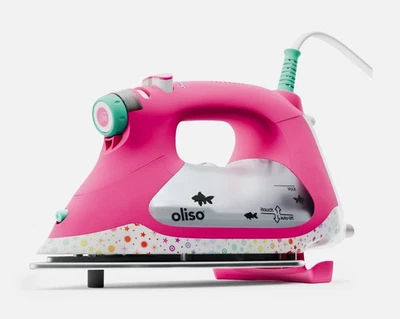 ✅ New Oliso TG1600 Pro Plus Smart Iron – Tula Pink Soft Touch Quilting Sewing ✅