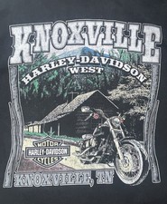 VTG Harley - Davidson Knoxville Tennessee Men’s T-shirt Size XL 2001 Made in USA