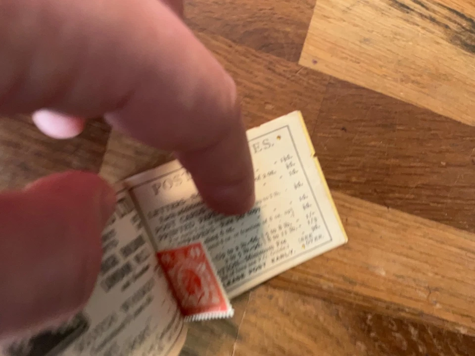 Folleto 1929 11/2d PUC panel de 6 con + 2 folletos vintage #111 Foto 2 de 4