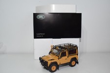 C4 1:18 KYOSHO 08901CT 08901 CT LAND ROVER DEFENDER 90 YELLOW MIB VERY RARE!
