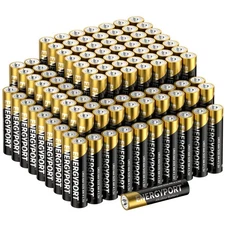 100PC AAA Batteries Ultra Long Lasting 1.5V Alkaline Triple A Battery Heavy Duty