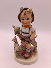 Vtg. Hummel Goebel Porcelain Little Goat Herder Fig. W.Germany. Hd.P.