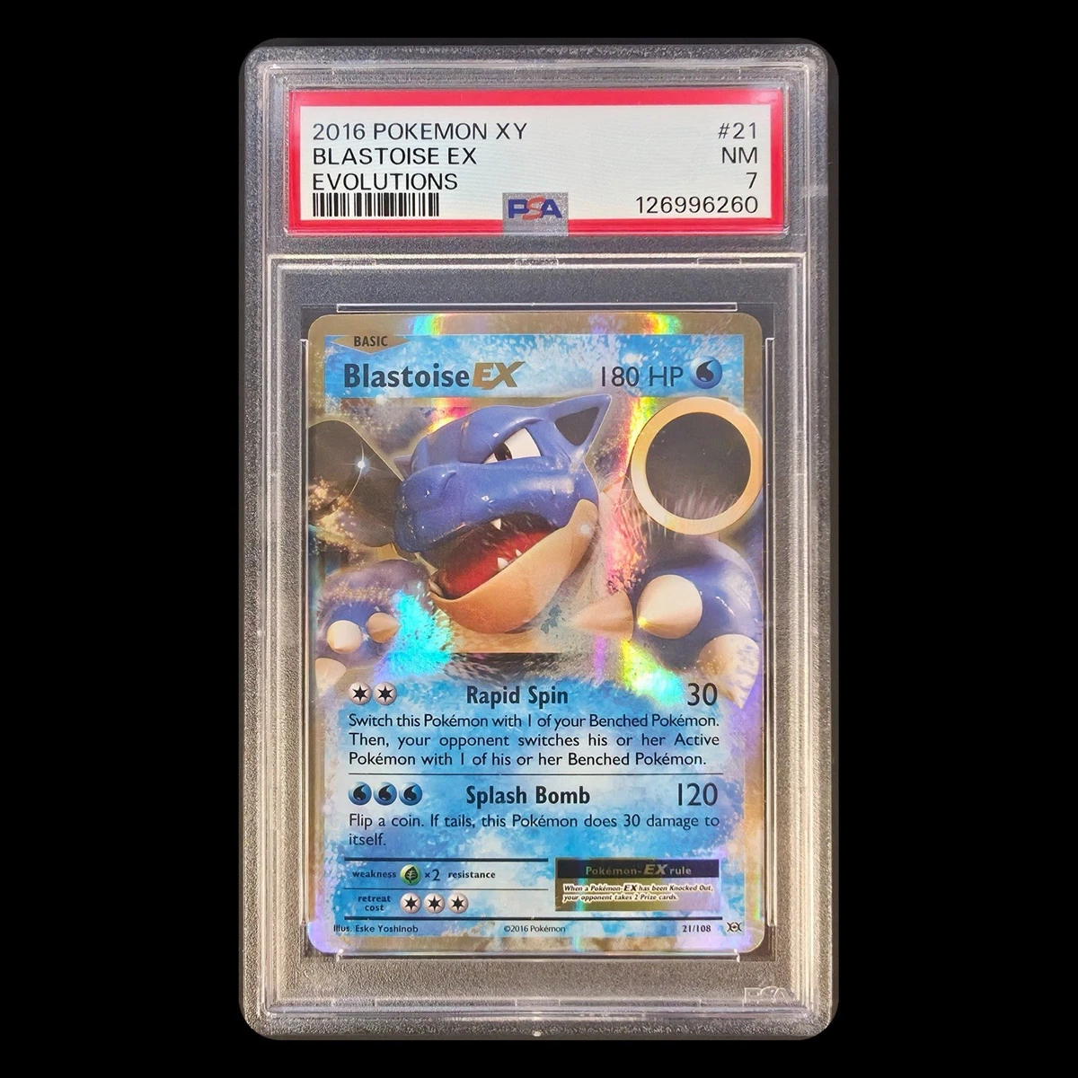 Blastoise Pokémon TCG Professional Sports Authenticator (PSA