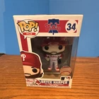 Funko Pop! Vinyl MLB Bryce Harper Philadelphia Phillies Baseball Figure Box #34