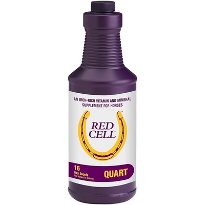 Liquid Vitamin Iron Supplement for Horses Red Vitamin Mineral Horse Supplement