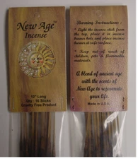 Mystik Musk, New Age Incense, 16 Sticks, Buy One Get One Free