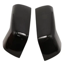 Left and Right Side Mirror Cap Covers Trim, Replacement for Chevy Silverado 