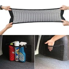 Car Boot Trunk Double Layer Mesh Storage Pocket Bag Rear Cargo Organiser