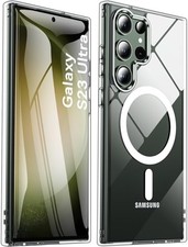 Samsung Galaxy S23 Ultra Case With 200 Stronger Magnetic, Anti-Yellowing, 12FT