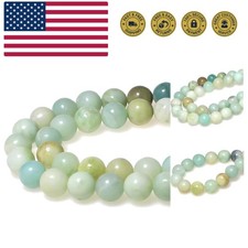 Natural Stone Beads Multicolor Amazonite Round Loose Beads for Jewelry Making...
