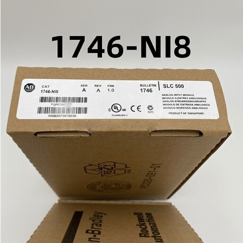 Neu fabrikversiegelt Allen-Bradley 1746-NI8 SLC 500 Analog Eingangsmodul 1746NI8 - Bild 2 von 7