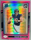 2024 Panini Donruss Optic Rated Rookie Caleb Williams #201 Pink HOLO (RC)
