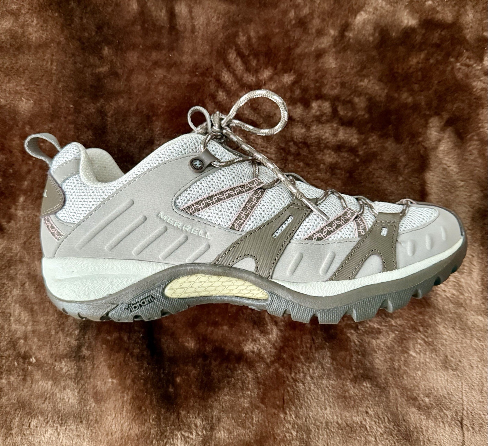 Merrell Siren Sport 2~NUOVO~Scarpe da trekking~Donna~10M~Grigio Rosa~Sentiero~Camminata~Escursionismo